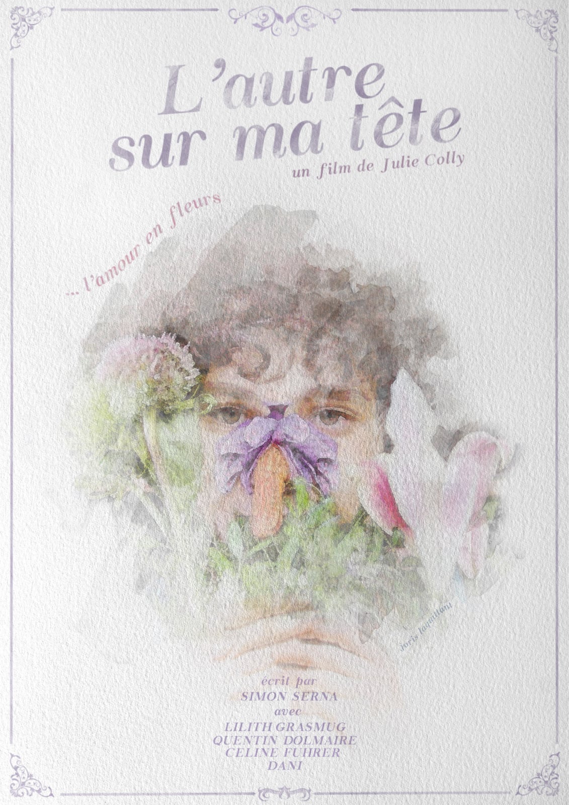 постер L'autre sur ma tete